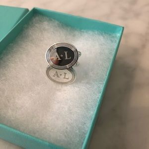 Tiffany oval cufflinks BNIB